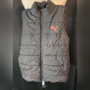 Kids Small (7-8) Black Puffer Vest